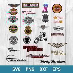 harley davidson bundle svg, harley motorcycle svg, harley davidson logo svg, harley davidson svg, png dxf eps digital fi