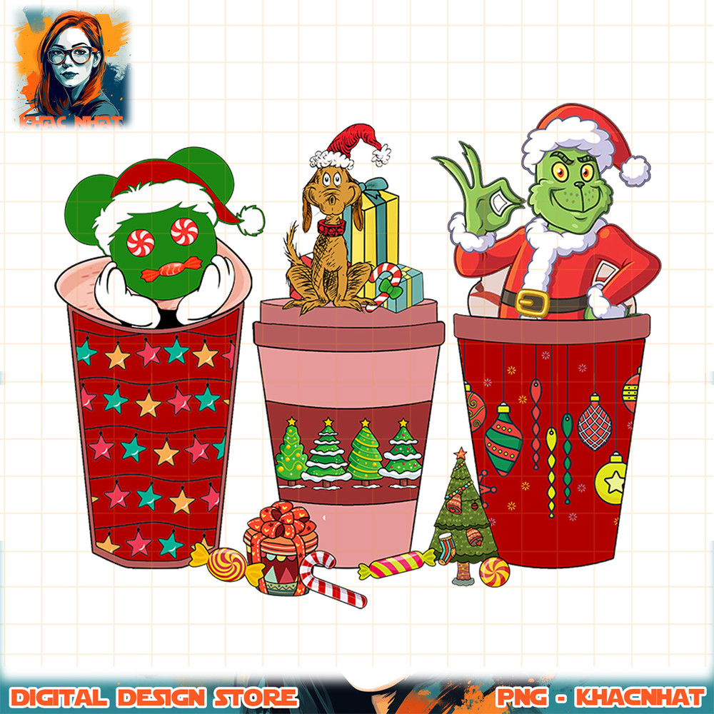 Christmas png, Retro PNG, Christmas Movie PNG, grinch christmas, disney, Santa Clause, Retro Christmas 27 copy.jpg