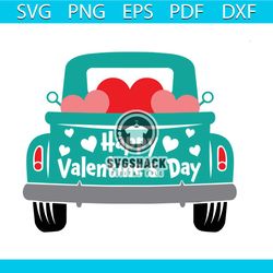 Happy Valentine Truck SVG, Valentine Svg, Truck Heart Svg, Valentines Day Svg, Farmhouse Svg, Country Svg, Love Svg, Hea