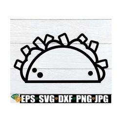 taco, taco outline stencil, taco template, taco stencil, taco clipart, cinco de mayo svg, cinco de mayo clipart, digital
