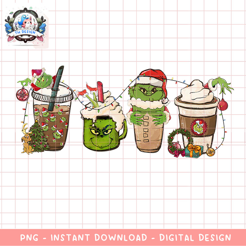 Christmas png, Retro PNG, Christmas Movie PNG, grinch christmas, disney, Santa Clause, Retro Christmas 71 copy.jpg