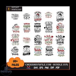 20 files forget about santa bundle svg, christmas svg, santa bundle svg