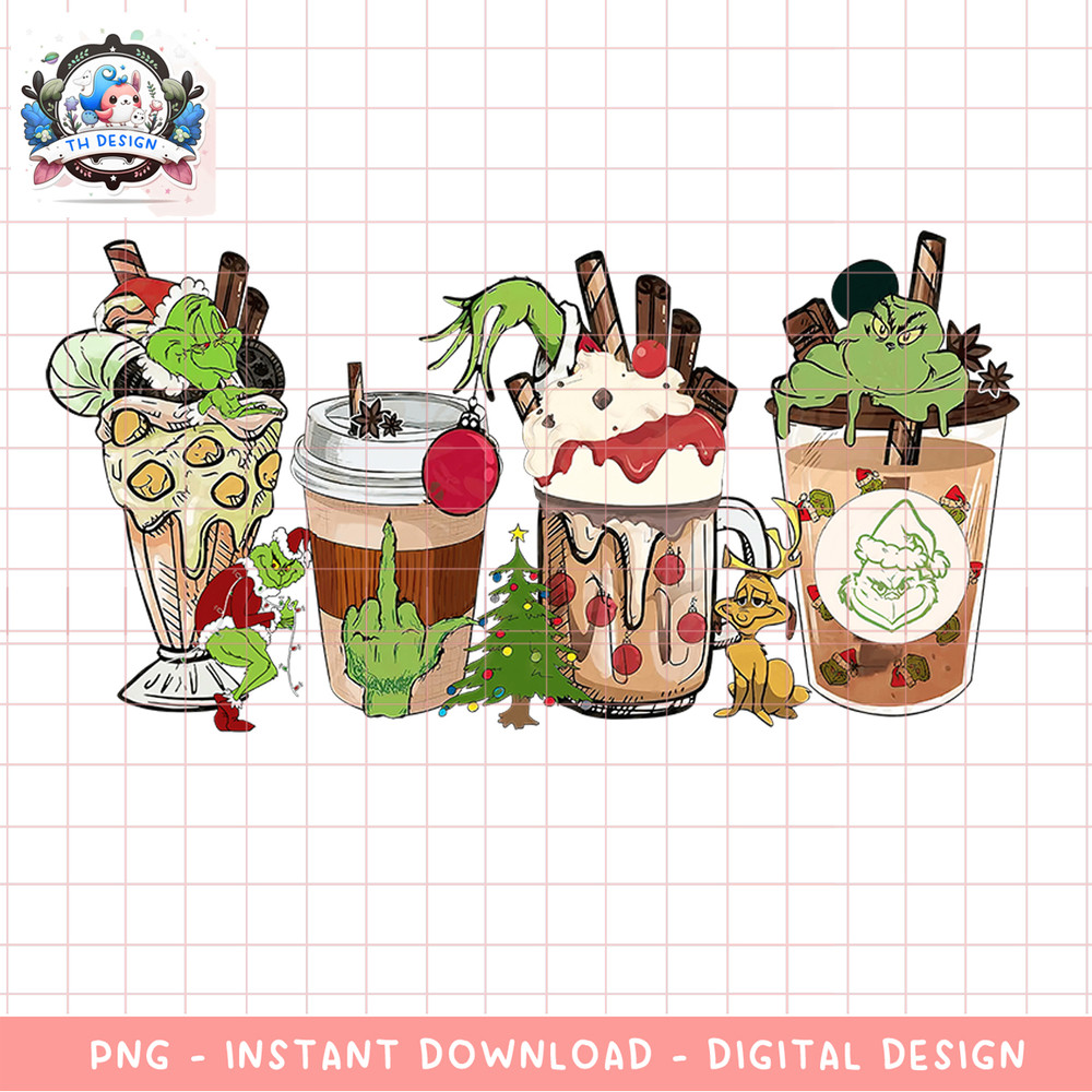 Christmas png, Retro PNG, Christmas Movie PNG, grinch christmas, disney, Santa Clause, Retro Christmas 76 copy.jpg