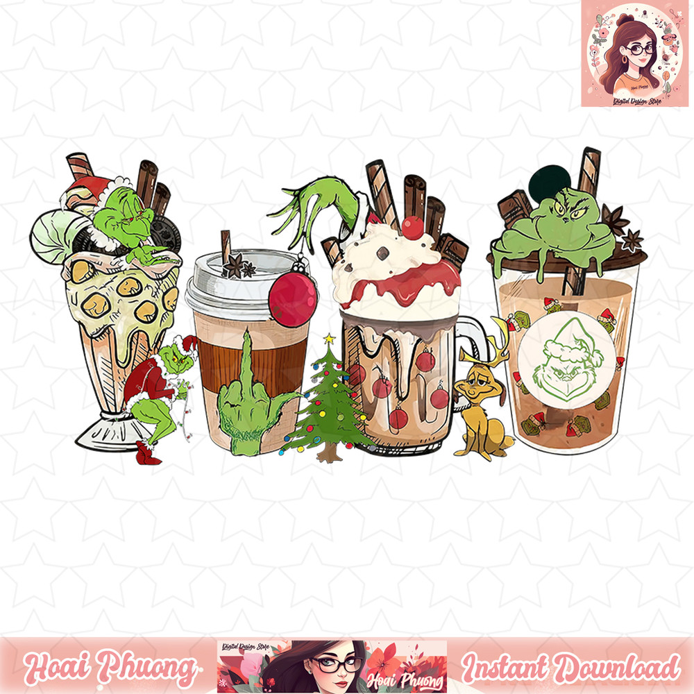 Christmas png, Retro PNG, Christmas Movie PNG, grinch christmas, disney, Santa Clause, Retro Christmas 76 copy.jpg