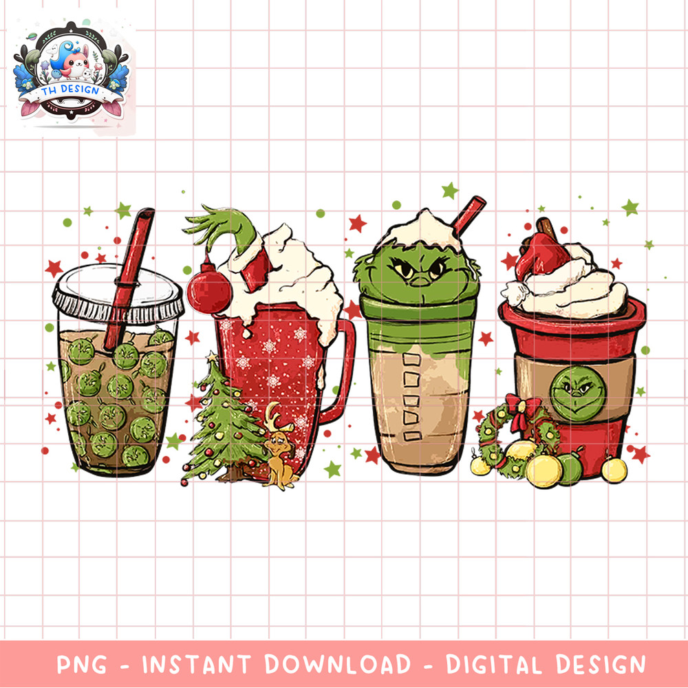 Christmas png, Retro PNG, Christmas Movie PNG, grinch christmas, disney, Santa Clause, Retro Christmas 77 copy.jpg