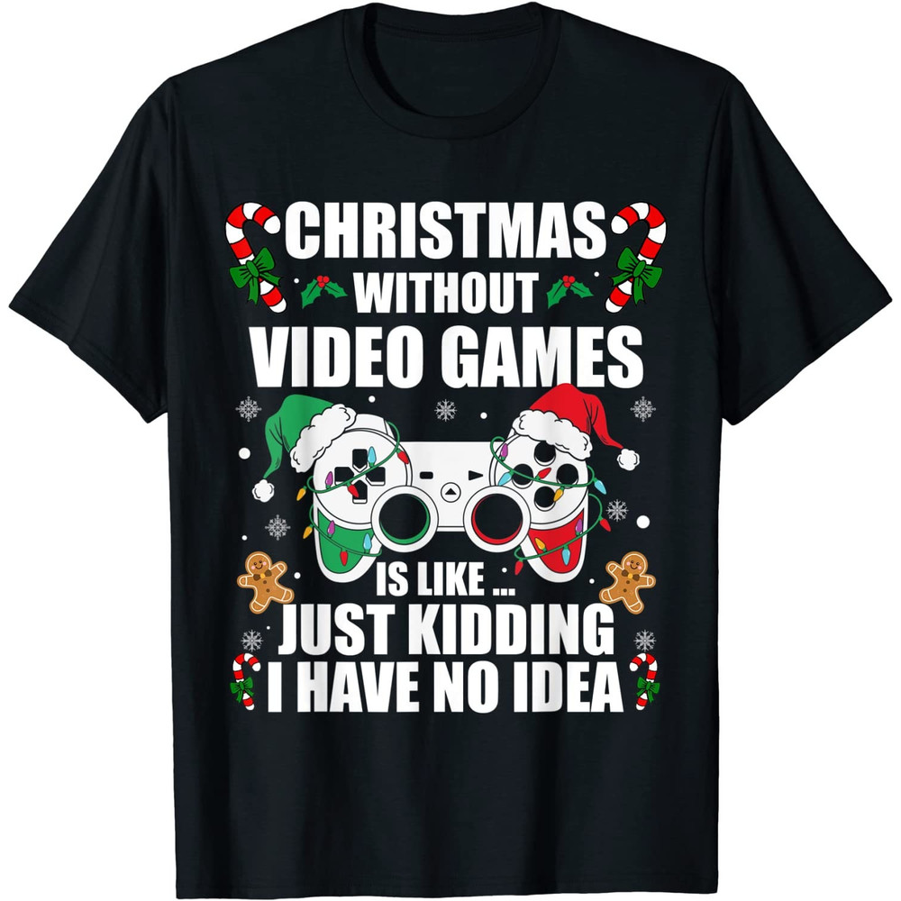 Christmas Without Video Games Funny Christmas Video Games PNG.jpg