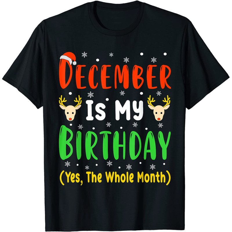 December Is My Birthday The Whole Month December Birthday PNG-10.jpg