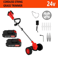 Electric Lawn Mower With Wheels