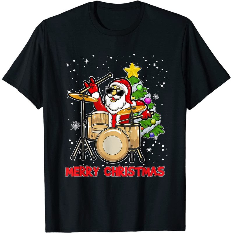 Funny Merry Christmas Drum And Santa Drummer Lover Xmas PNG-36.jpg