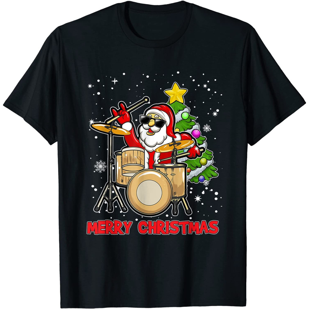 Funny Merry Christmas Drum And Santa Drummer Lover Xmas PNG-41.jpg