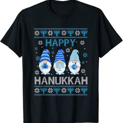 happy hanukkah 2021 gnome menorah dreidel ugly christmas png-9
