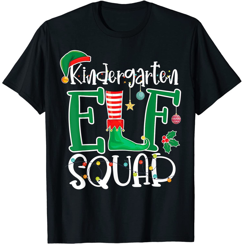 Kindergarten ELF Squad Funny Christmas ELF Kids Teacher PNG-11.jpg