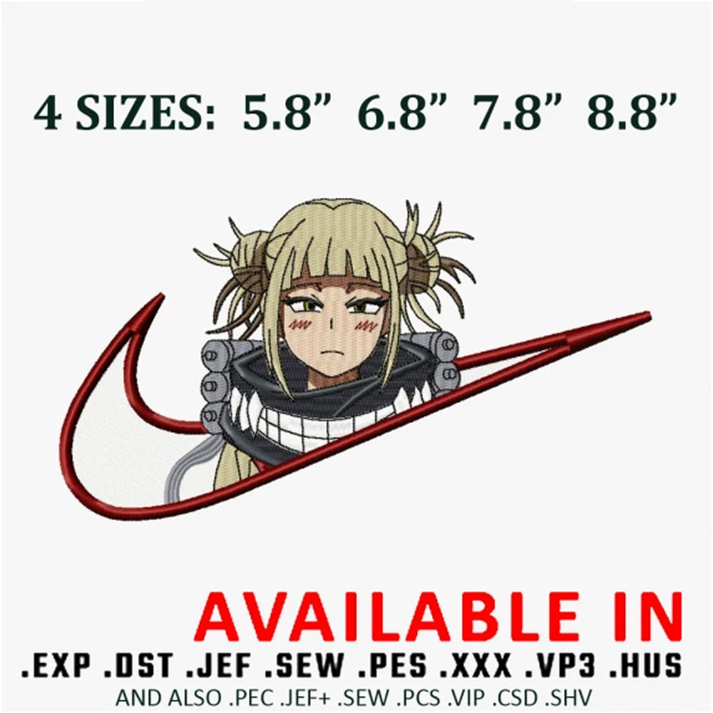 Himiko toga embroidery design