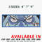 Jinbe eyes embroidery design