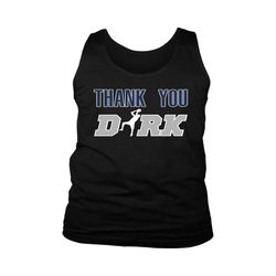 dallas thank you dirk men&8217s tank top