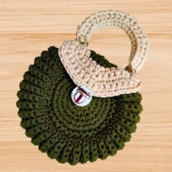 Crochet Round Bag Pdf Pattern