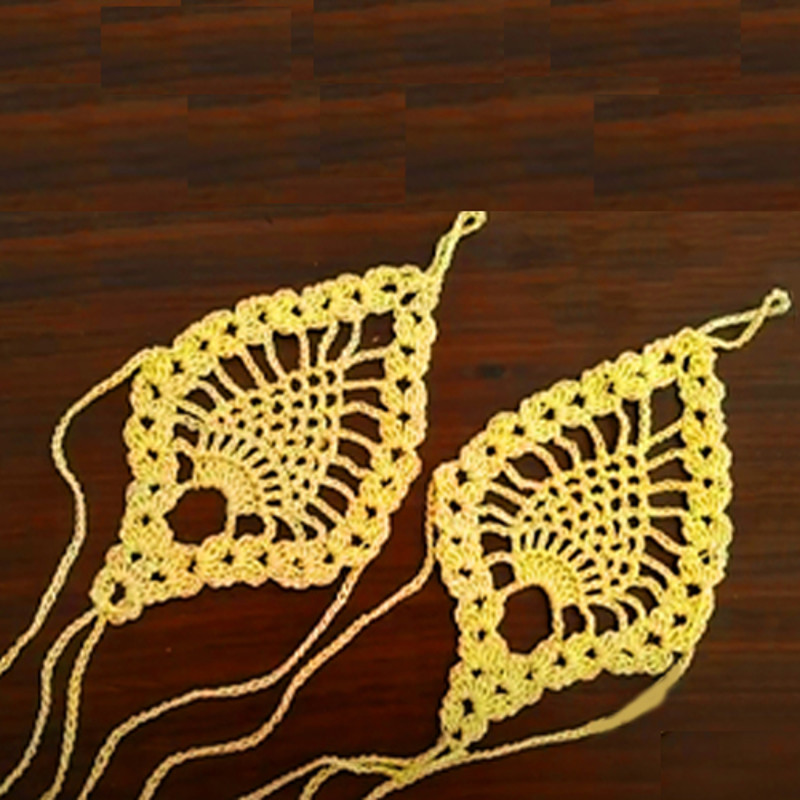 a crochet barefoot sandal pattern