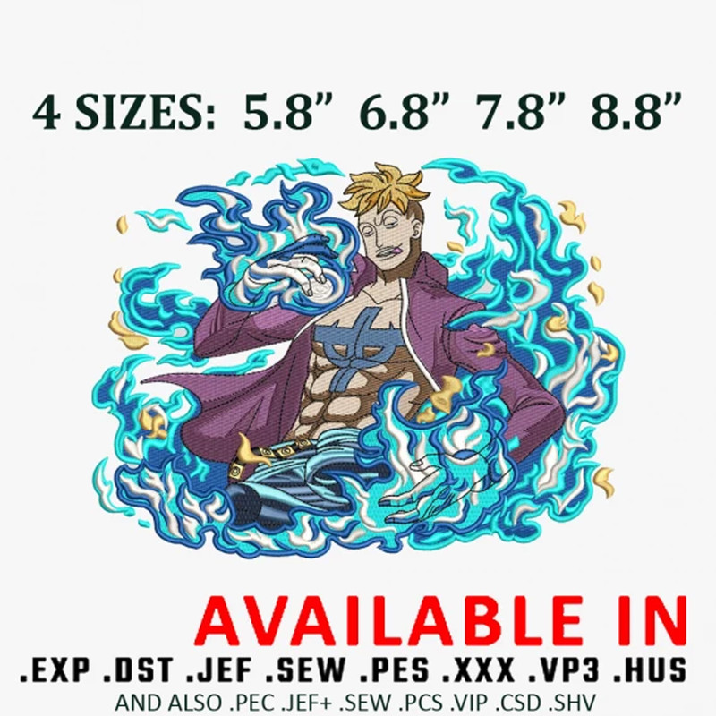 Marco embroidery design