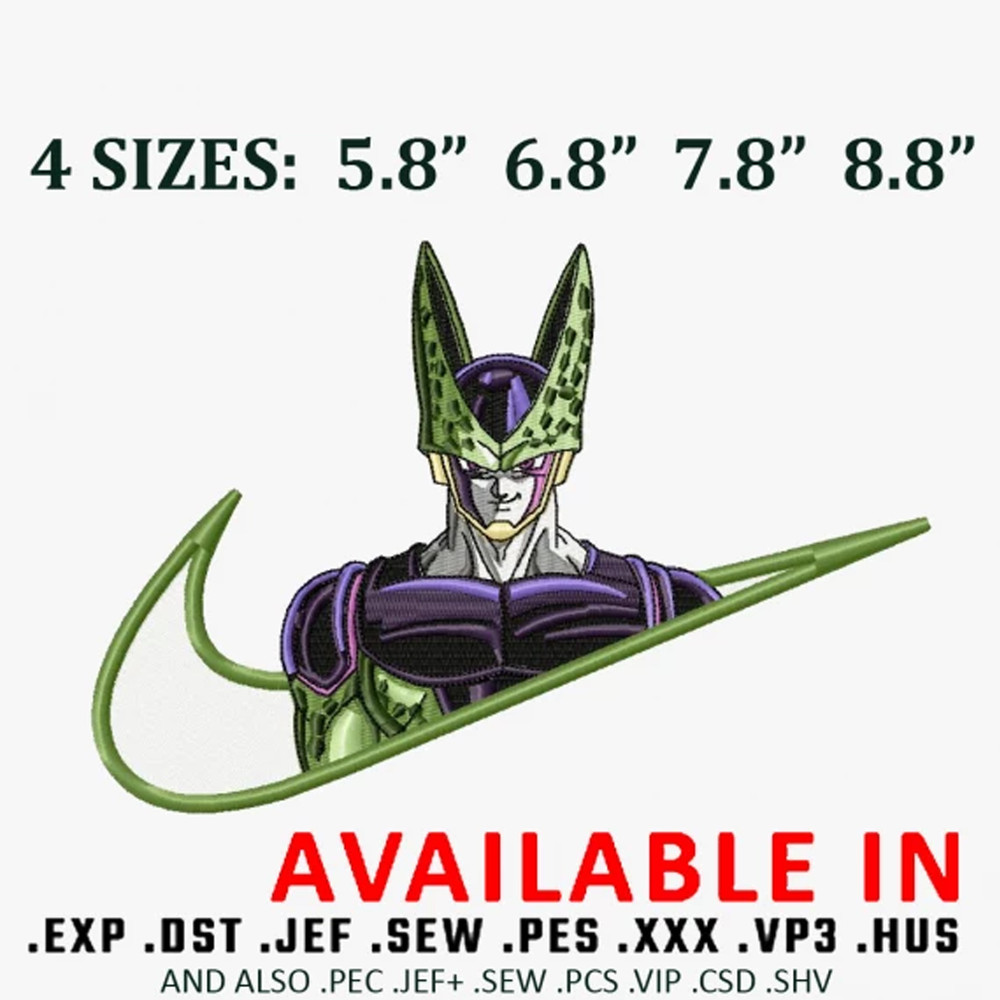 Perfect cell embroidery design