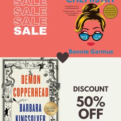 Lessons in Chemistry by Bonnie Garmus & Demon Copperhead by Barbara Kingsolver Bundle Lessons in Chemistry, Demon Copper