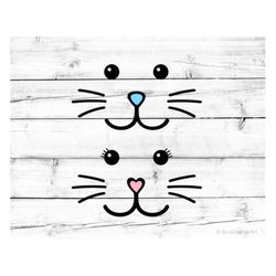 bunny face svg bunny svg easter svg boy easter bunny svg girl easter bunny svg rabbit svg for cricut svg for silhouette