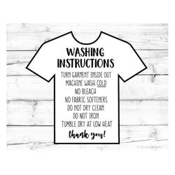 washing instructions svg care instructions card svg shirt care svg for circuit svg silhouette care card png washing inst