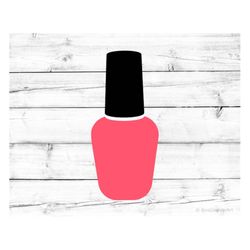 nail polish svg nail polish silhouette nail polish png nail polish clipart design makeup svg nail polish svg for cricut