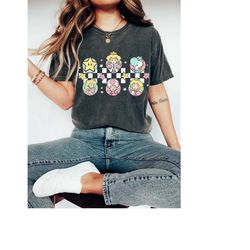 vintage super mario comfort shirt, the super mario bros movie, main street usa, mario trip shirt, cute super mario, retr