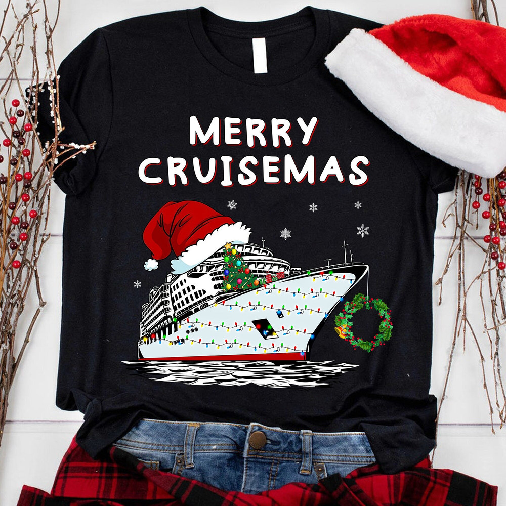 Merry Cruisemas Shirt, Funny Xmas Cruising Shirt, Cruising Lover Shirt, Funny Christmas Holiday Party Gift-19.jpg
