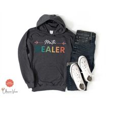 math teacher hoodie for elementary teacher shirt for back to school tshirt for teacher appreciation gift school teacher