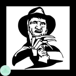 freddy krueger horror movie characters svg