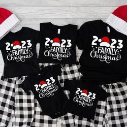 2023 family christmas shirts, matching family christmas shirt, christmas party shirt, christmas gifts, christmas family