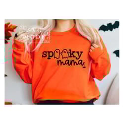 spooky mama svg png pdf, halloween mom svg, halloween svg, witchy mama svg, witchy vibes svg, funny halloween svg, hallo