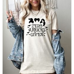 zero amucks given halloween party shirts hocus pocus sanderson sisters shirts halloween outfits hello fall shirt gift ho