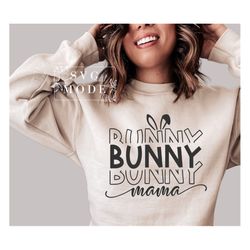 bunny mama svg png pdf, easter mama shirt svg, mama bunny svg, happy easter svg, bunny svg, easter shirt svg, hello spri
