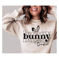 bunny babe svg png pdf, happy easter svg, bunny svg, kids easter svg, easter shirt svg, easter svg, hello spring, easter