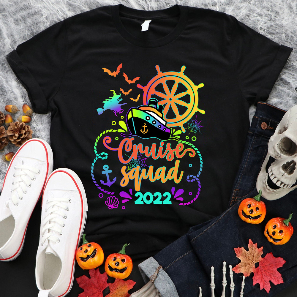 Halloween Cruise Squad Family Shirts 2022 Halloween Cruise Shirt Matching Halloween Cruise Group shirts, Halloween Costume Tee-26.jpg