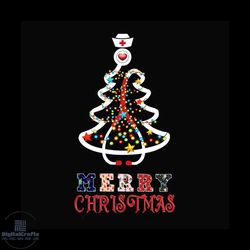 merry christmas pine tree svg, christmas svg, christmas tree svg, gift svg