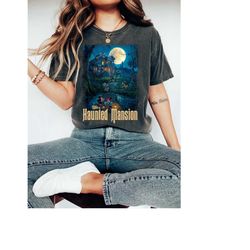 haunted mansion shirt, the haunted mansion comfort color shirt, retro disney halloween shirt, stretching room shirt, dis