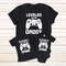 Leveled Up To Daddy Player 2 Has Entered The Game T-shirt, Matching Dad And Baby Shirts, Matching Father Baby Gift Set, Dad Gift-17.jpg