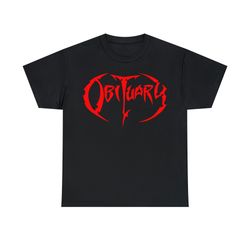 obituary t shirt tampa death metal deicide death morbid angel cannibal corpse carcass suffocation unisex heavy cotton t-