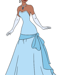 princess and the frog png clipart, princess png, princess clipart, tiana png, transparent background, instant download