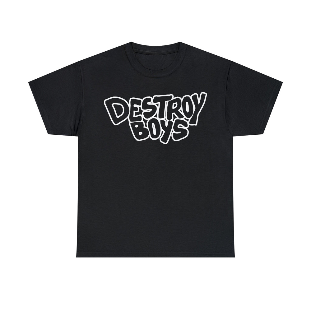 Destroy Boys T Shirt Bay Area Punk Alexia Roditis Bratmobile GRLwood Dazey and the Scouts The Regrettes Unisex Heavy Cotton T-Shirt S-5XL.jpg