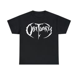 obituary t shirt tampa death metal deicide death morbid angel cannibal corpse carcass suffocation vader unisex heavy cot