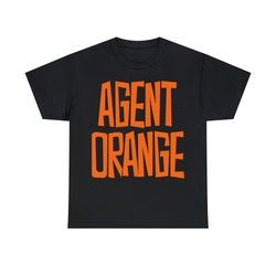 agent orange t shirt socal punk adolescents tsol circle jerks germs fear di black flag social distortion unisex heavy co