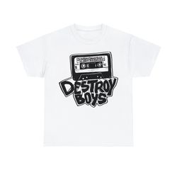 destroy boys t shirt bay area punk alexia roditis violet mayugba grumpster slutever dazey and the scouts unisex heavy co