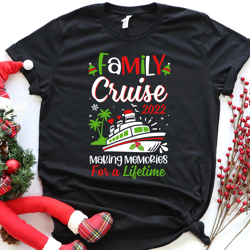 Cruise Squad Family Christmas 2022 Shirts, Cruisin Crew T-shirt, Cruise Ship Vacation, Matching Family Shirts, Christmas Trip Shirt RT-27.jpg
