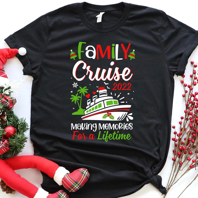 Cruise Squad Family Christmas 2022 Shirts, Cruisin Crew T-shirt, Cruise Ship Vacation, Matching Family Shirts, Christmas Trip Shirt RT-39.jpg