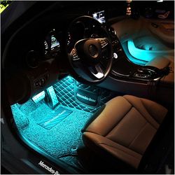 rgb led car atmosphere lights