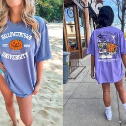 vintage halloweentown 1998 shirt, 2 side halloweentown university shirt, fall shirt, halloweentown shirt, halloween shir